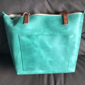 NWT Portland Leather Goods tote